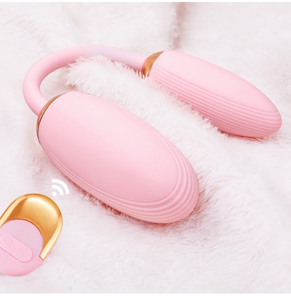 MizzZee - Joyful Dual Vibrating Egg Wireless Remote Control (Chargeable - Pink) MizzZee - Joyful Dual Vibrating Egg Wireless Remote Control (Chargeable - Pink)